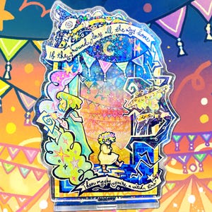 Witch Hat Atelier Standee | Coco Brim Hat and Apprentice Witch with LED Light