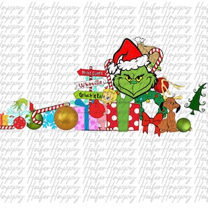 Grinch Virginia Collage png