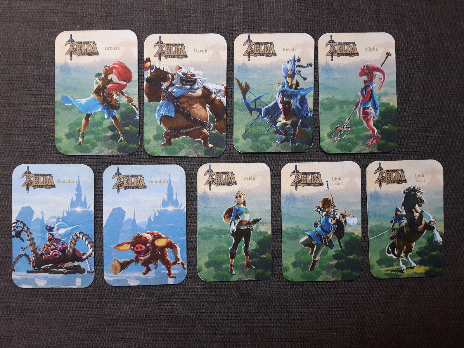 All 24 Zelda Amiibo Cards Etsy