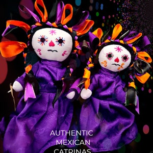 Catrinas Lele , Authentic Mexican Catrinas, Day of the Dead Catrinas Lele, Dia de los Muertos Lele
