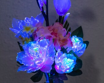 Fibre Optic Flower Etsy