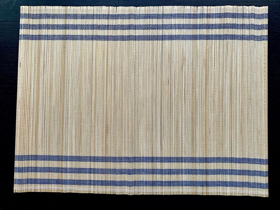 Bambus Platzset - Leicht zu reinigen, Werkzeug zum Stellen des Tisches,  Homeschooling, Praktisches Leben, umweltfreundlich| Zero-waste Platzset|  Handgefertigten - Etsy.de