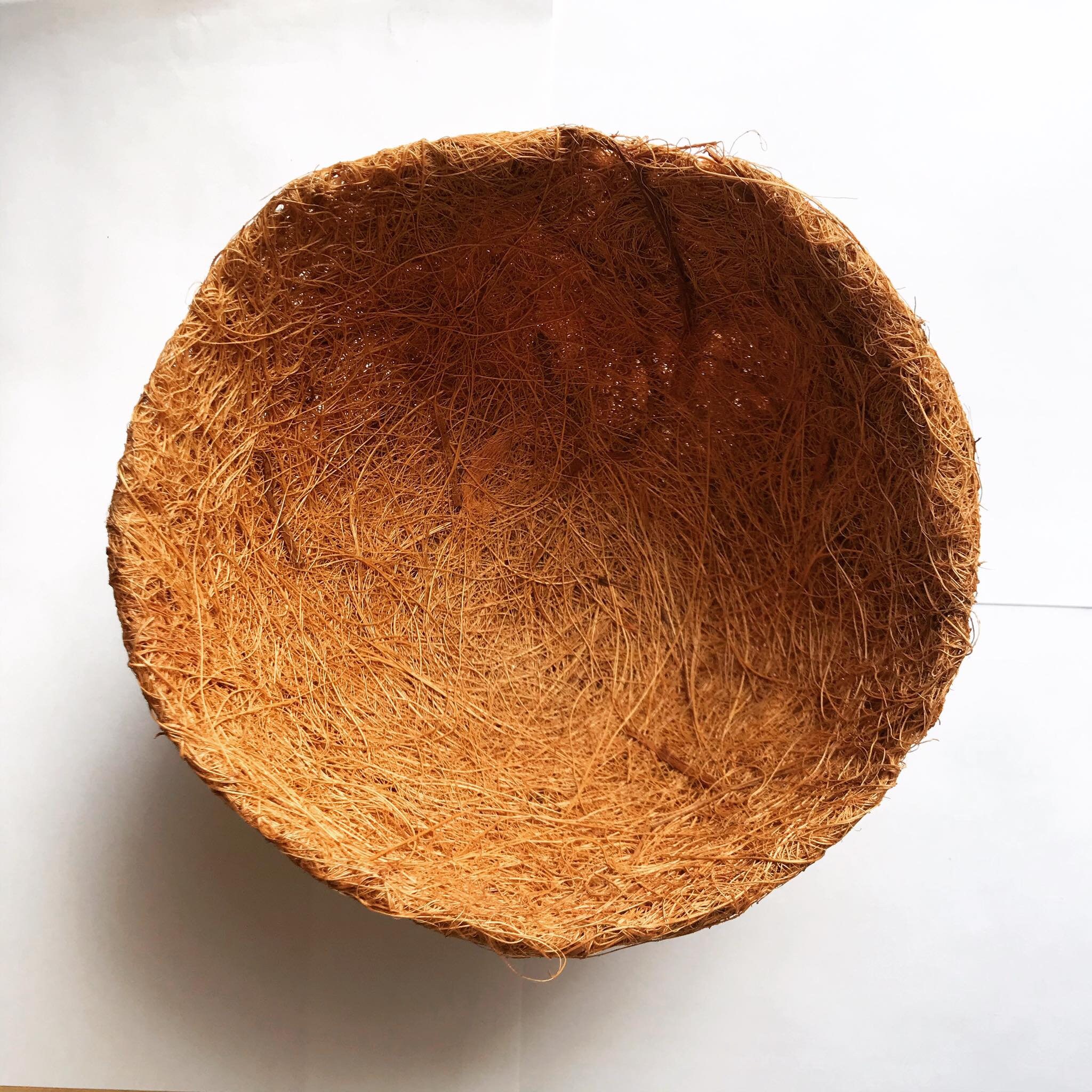 Coconut Baskets Coconut Coir Fiber Replacement Liner for Etsy