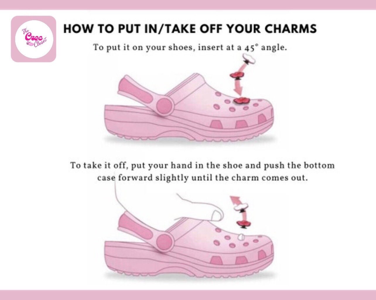 Prada Inspired Croc Charms Etsy UK