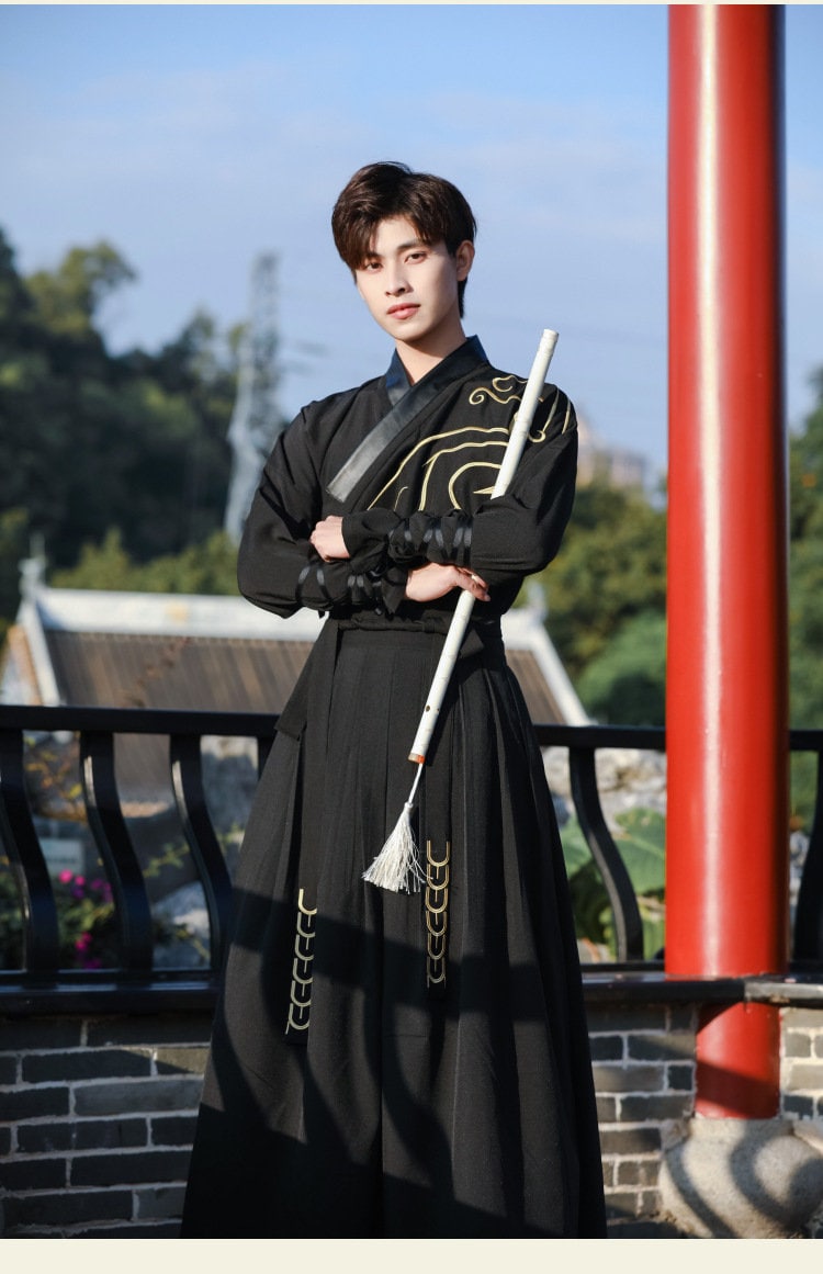 Chinese traditional deals clothing male