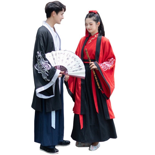 Couple Hanfu Suit Historical Costumes During the Wei and Jin - Etsy