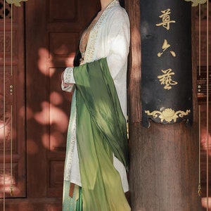 Green Song Dynasty Female Historical Clothing Chinese - Etsy