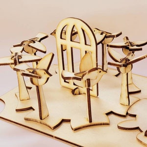 Vogel Zoetrope Laser Cut Kit