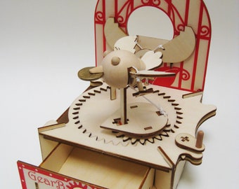 Automata kit Bird Money Bank - Gear Box Pets