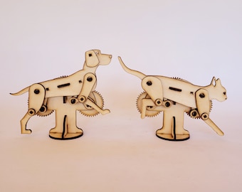 Dog and Cat Running Automata kit