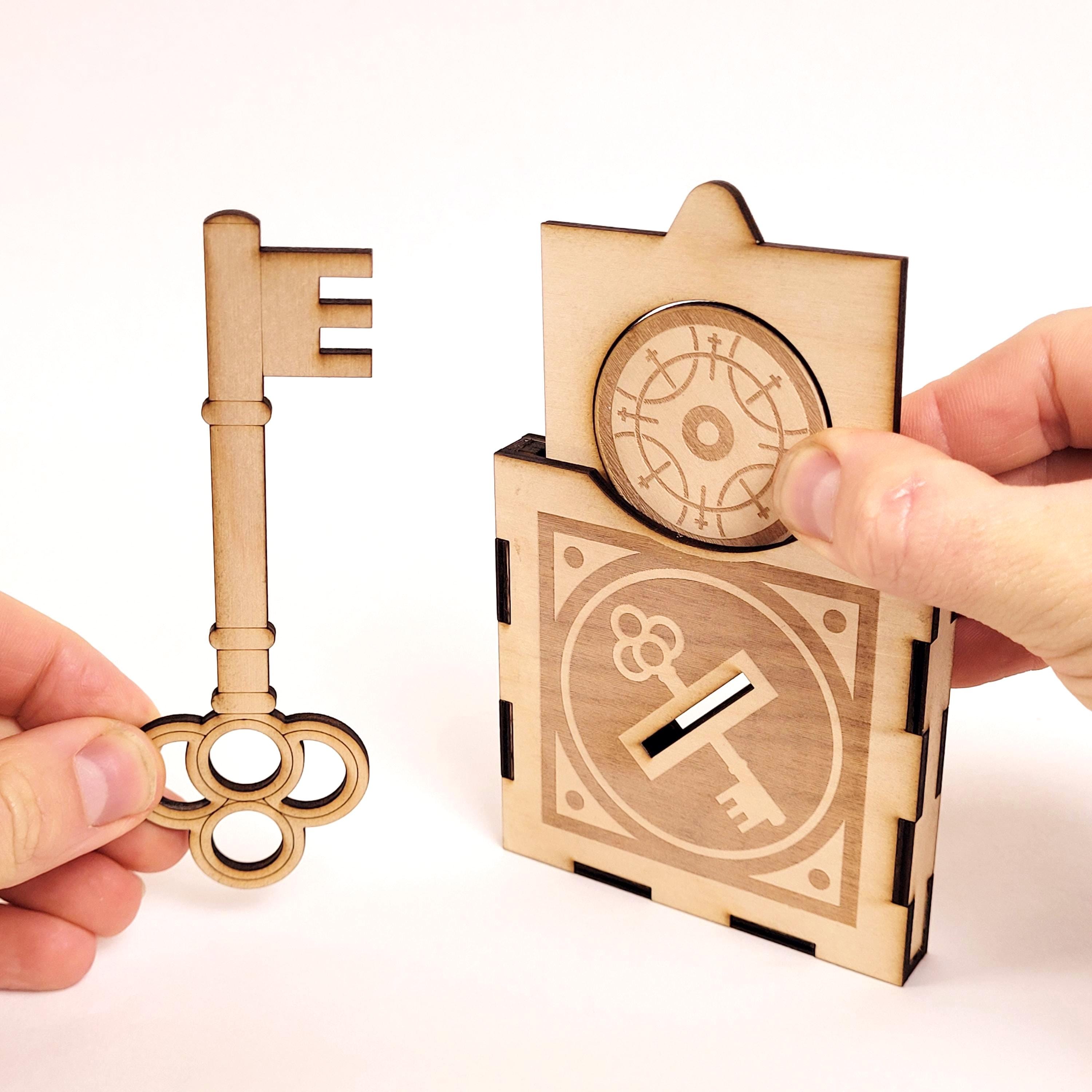 Key Through Coin Magic Trick — image 1 of 7
