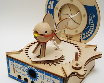 Goldfish Automata Kit - Wooden Mechanical Fish