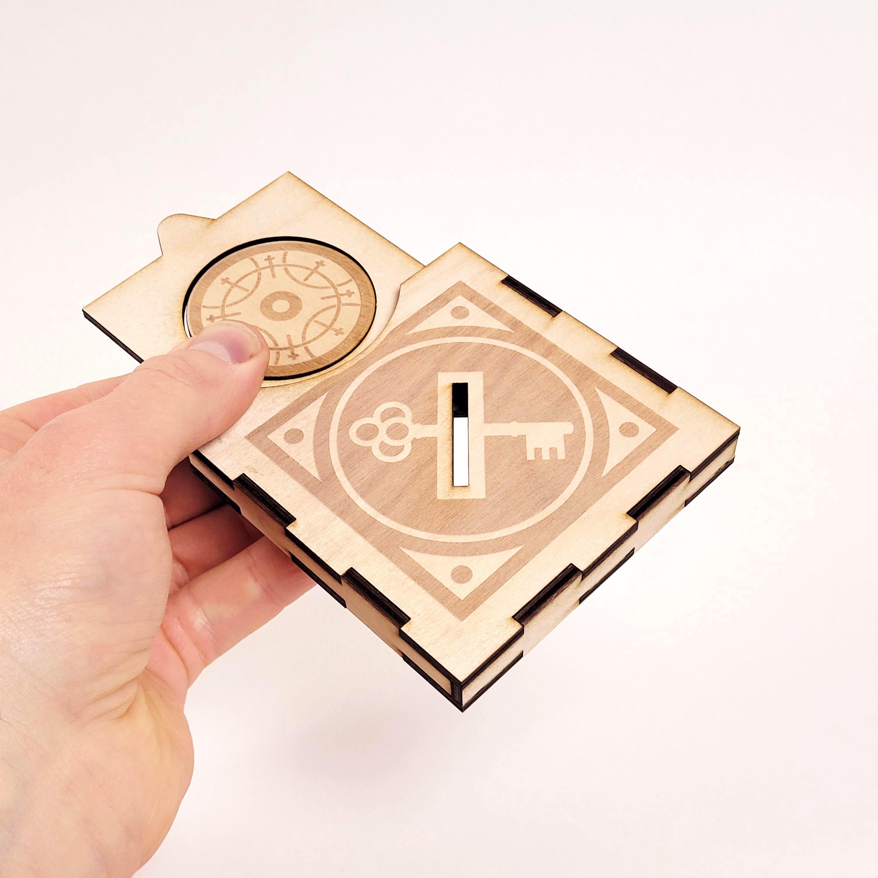 Key Through Coin Magic Trick — image 5 of 7