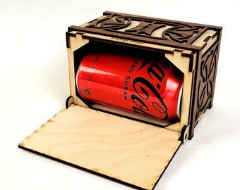 Coke Can Magic Trick Box: Self-Working Illusion, DIY or Assembled