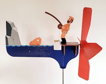 Planos de perinola de pescador - SVG DXF PDF - corte láser - sierra de calar