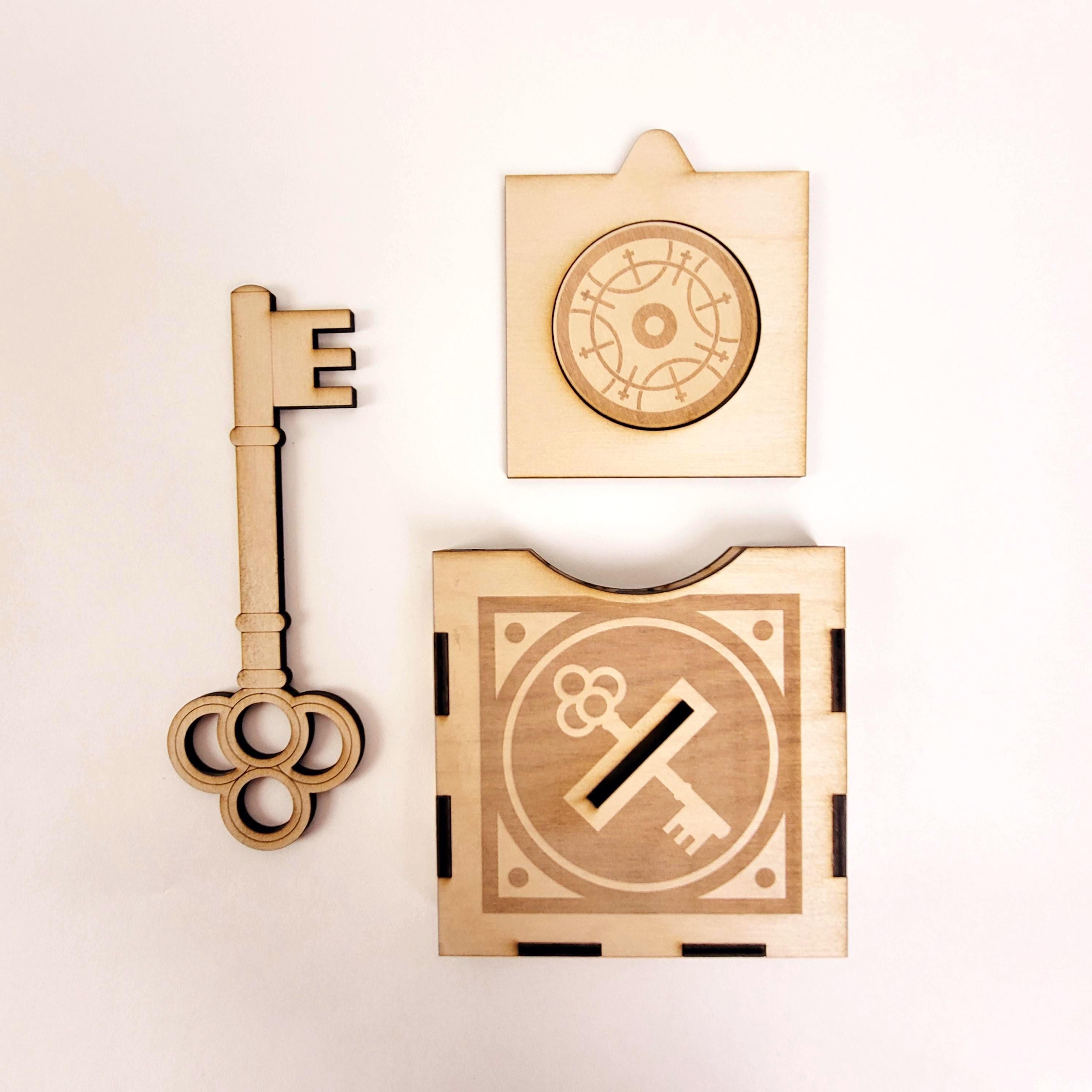 Key Through Coin Magic Trick — image 6 of 7