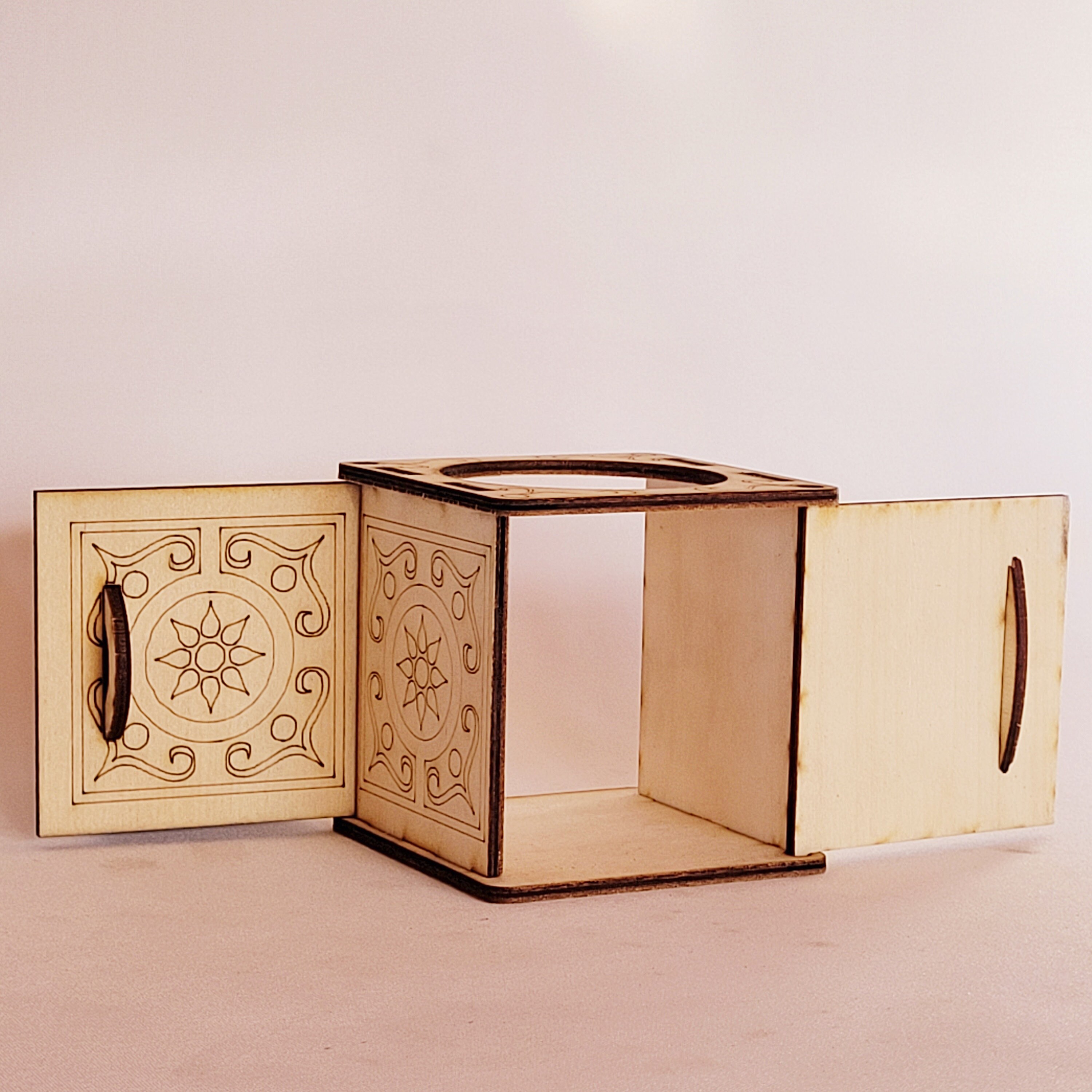 Magic Empty Box Laser Cutter Files SVG DXF - Etsy