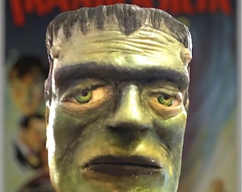 The Monster Mug, Here is “Franky”  a creepy cute sculpture of classic horror style face is sculptured on good quality Coffee mug,