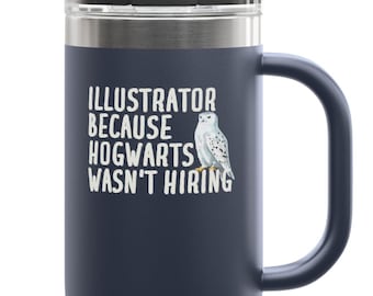 Illustrator-reismok, cadeau voor illustrator, grappig cadeau voor illustrator, illustrator-tuimelaar, illustratorcadeau, aangepast illustratorcadeau