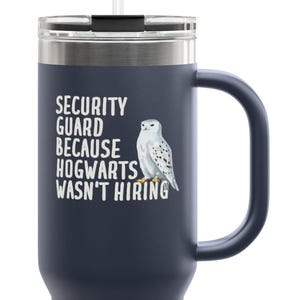 Security Guard Travel Mug, Gift for Security Guard, Security Guard Tumbler, Security Guard Gift, Custom Security Guard Gift