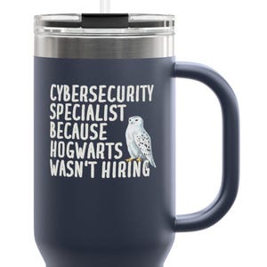 Cybersecurity Specialist Travel Mug, Gift for Cybersecurity Specialist, Funny Gift for Cybersecurity Specialist, Custom Cybersecurity Gift
