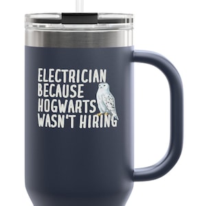 Electrician Travel Mug, Gift for Electrician, Funny Gift for Electrician, Electrician Tumbler, Electrician Gift, Custom Electrician Gift