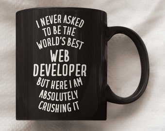 Web Developer Mug, Web Developer Gift, Web Developer, Web Developer Cup, Gift for Web Developer, Web Developer Gifts, Web Design Gift