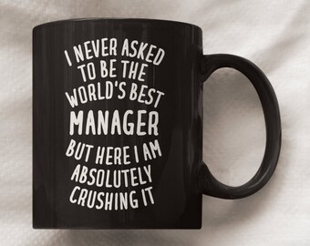 Manager Mug, Manager Gift, Manager Cup, Team Manager Gift, Gifts for Manager, Manager Coffee Mug, Project Manager Gift, Manager Gifts