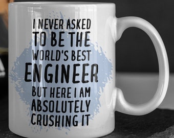 Tazza da ingegnere, regalo da ingegnere, regalo per ingegnere, tazza da caffè da ingegnere, regalo divertente da ingegnere, regali da ingegnere, tazza da ingegnere, tazze da ingegnere