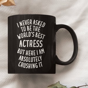 Tazza Attrice, Regali Attrice, Regalo Attrice Divertente, Tazza Attrice, Regali per Attrice, Tazza da Caffè Attrice, Tazza Attrice Divertente, Regalo Attrice, Attrice