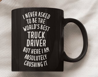 Truck Driver Mug, Truck Driver Gift, Truck Driver, Truck Driver Gifts, Truck Driver Cup, Truck Driver Coffee Mug, Gift for Truck Driver
