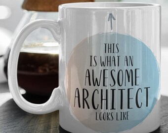 Architect Mug, Architect Gift, Gift for Architect, Architect Coffee Mug, Architect Birthday Gift, Architect Funny Mug, Architect Gifts
