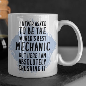 Mechanic Mug, Mechanic Gift, Gift for Mechanic, Mechanic Coffee Mug, Funny Mechanic Gift, Mechanic Gifts, Mechanic Cup, Mechanic Mugs