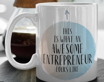 Entrepreneur Mug, Entrepreneur Gift, Gift for Entrepreneur, Entrepreneur Coffee Mug, Entrepreneur Birthday Gift, Entrepreneur Gifts