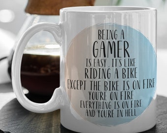 Gamer Mug, Gamer Gifts, Gift for Gamer, Gamer Mug Gift, Gamer Coffee Mug, Funny Gamer Gift, Gamer Boyfriend Gift, Gamer Birthday Gift, Gamer