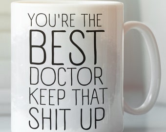 Läkarmugg, rolig doktorspresent, mugg för läkare, doktorspresent, doktorsmugg, present till läkare, doktorkaffemugg, rolig doktorspresent, rolig doktor