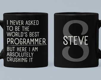 Programmierer Tasse, personalisierte Programmierer Geschenk, Programmierer Geschenke, Geschenk für Programmierer, Programmierer Kaffeetasse, Programmierer Tasse