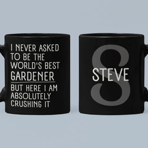 Gardener Mug, Personalized Gardener Gift, Funny Gardener Gift, Funny Gardener Mug, Gardener Coffee Mug, Gardener Gifts, Gardener Mom Gift