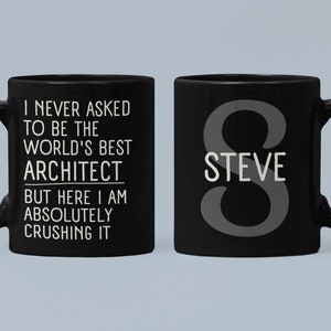 Architect Mug, Personalized Architect Gift, Architect Gifts, GIft for Architect, Architect Coffee Mug, Funny Architect Gift, Architect Cup