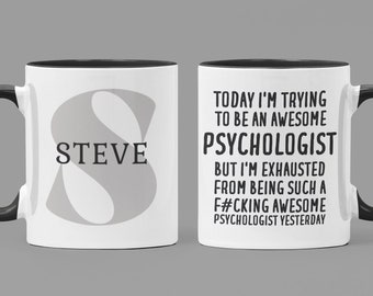 Personlig psykologpresent, psykologmugg, psykologipresenter, psykologimugg, psykologpresenter, presenter till psykolog, psykolog