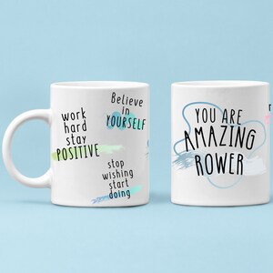 Rower Mug, Rower, Rower Gift, Gift for Rower, Rower Gifts, Rower Coffee Mug, Mug for Rower, Rower Birthday Gift, Rower Cup, Sport Mug