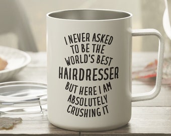 Regalo Peluquería, Taza Peluquería, Vaso Peluquero, Regalo Peluquero Divertido, Taza Aislada Peluquería, Regalo Para Peluquería, Peluquería