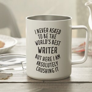 Writer Gift, Writer Mug, Writer Tumbler, Funny Writer Gift, Writer Insulated Mug, Gift for Writer, Writer Travel Mug, Writer Gifts, Writer