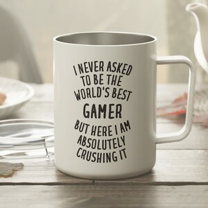 Gamer Gift, Gamer Mug, Gamer Tumbler, Funny Gamer Gift, Gamer Insulated Mug, Gift for Gamer, Gamer Travel Mug, Gamer Gifts, Gamer Coffee Mug