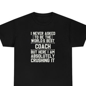Coach Shirt, Coach T-Shirt, Coach Geschenk, Coach Lustiges Geschenk, Shirt für Coach, Geschenk für Coach, Coach T Shirt, Coach Shirts, Coach Geschenke