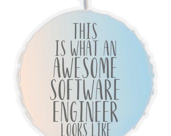 Sticker for Software Engineer, Gift for Software Engineer, Software Engineer Sticker, Funny Gift for Software Engineer