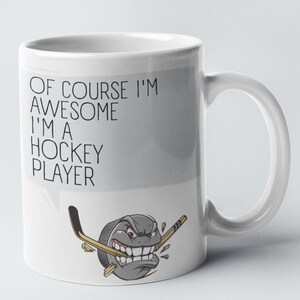 Hockey Mug, Hockey Gift, Hockey Player Gift, Gift for Hockey Player, Hockey Player Mug, Ice Hockey Gift, Mug for Hockey Player, Hockey Gifts
