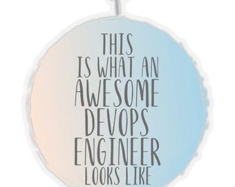 Sticker for DevOps Engineer, Gift for DevOps Engineer, DevOps Engineer Sticker, Funny Gift for DevOps Engineer, DevOps Engineer Funny Gift