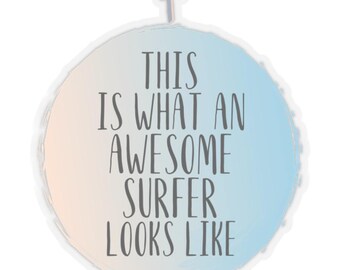 Pegatina para surfista, regalo para surfista, pegatina de surfista, regalo divertido para surfista, ideas de regalo para surfista, regalo para surfista, pegatina para surfista