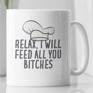 Funny Chef Gift, Funny Chef Mug, Mug for Chef, Chef Coffee Mug, Funny Gift for Chef, Chef Mug, Funny Mug for Chef, Funny Chef Cup, Chef Mugs